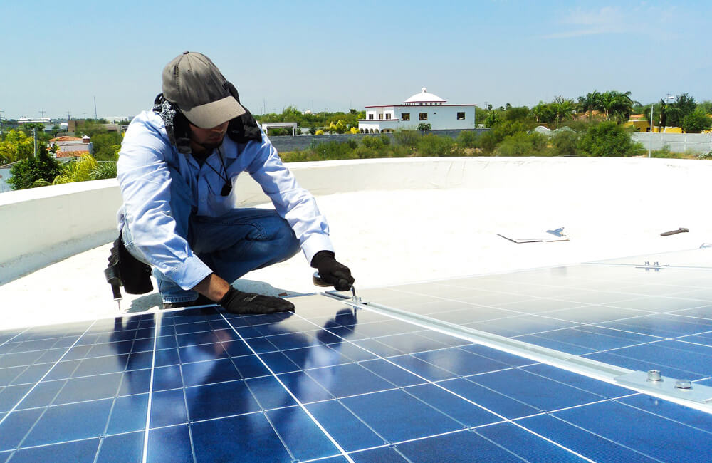 Solar Panel Installation Image