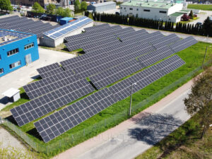 Installation d'un support solaire Système de montage au sol 100KW Hongrie