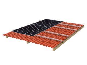 Țiglă acoperiș cârlig Solar PV sistem de montare