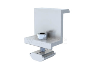 Grampo de extremidade PVM-EC-A para kits de montagem de componentes solares