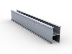 Trilhos PVM-Rail-02 para sistema solar fotovoltaico montado com gancho para telhado de telha