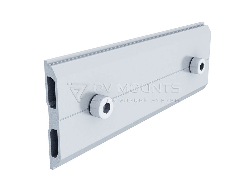 New Rail Connector PVM-RCT-01 tiny Standing Seam Clamp for solar pv mounting system on metal roof