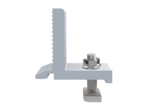 Braçadeira de trilho PVM-RC-02 para sistemas de montagem de energia solar