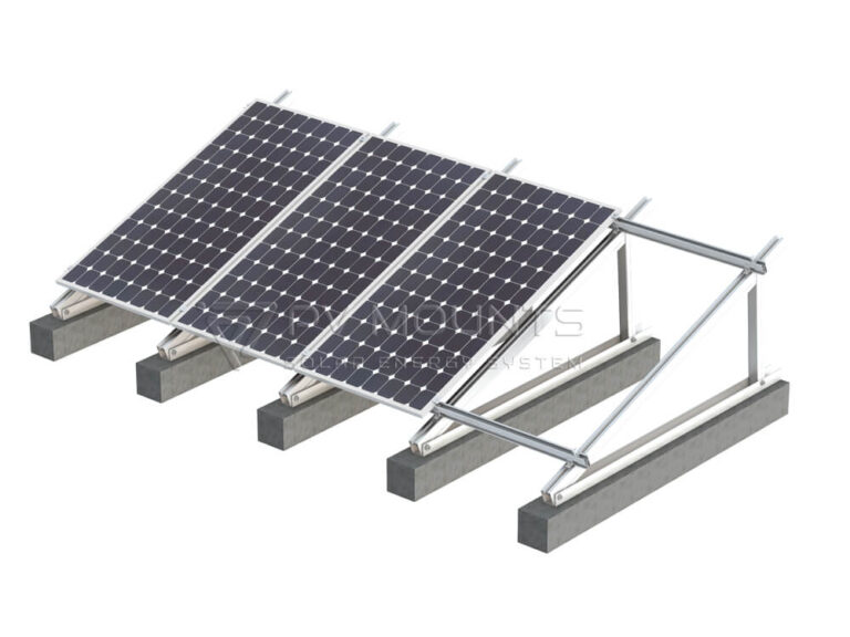 Flat Tripod Mount System Solar Bracket