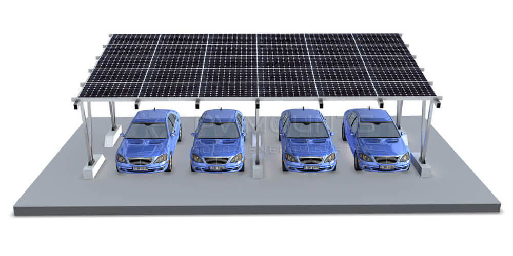 Carport Solar Panel Mounting System