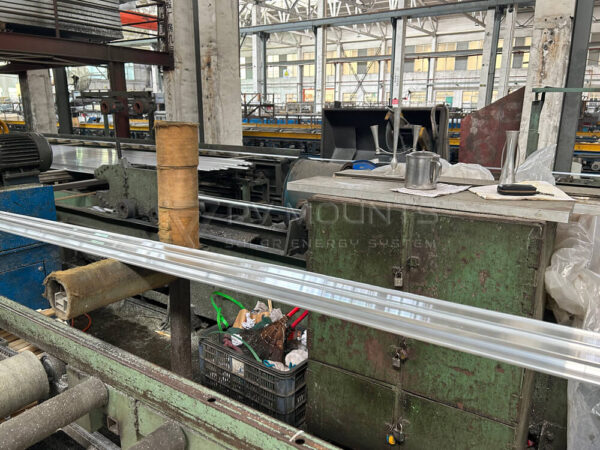 Pile Cutting aluminum pile