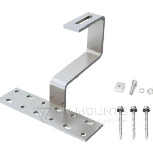 Quick Mount PV Tile Hook PVM-TH-08 com parafuso e porcas