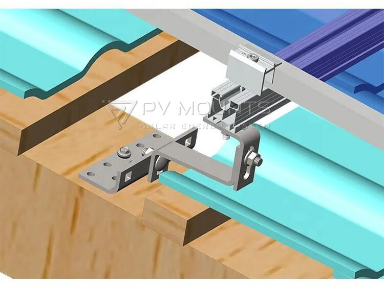 TILE ROOF HOOK pvm-th-13 installation pohto (2)