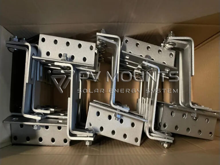 solar mounting double adjustable Ceramic Tile Roof HOOK pvm-th-12 photo (2) packing