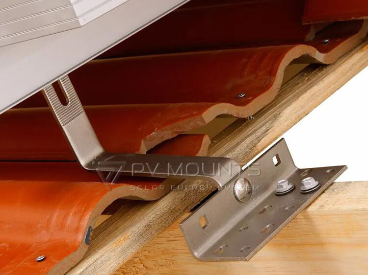 tile roof hooks adjustable PVM-TH-07 installation guide