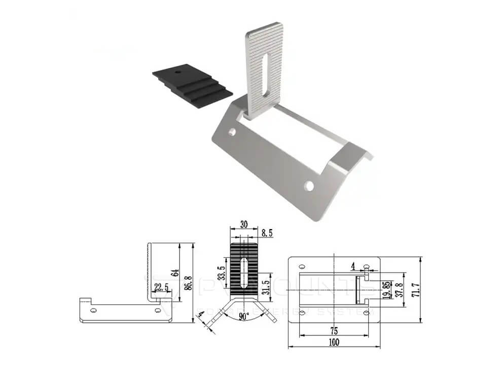 tin roof interface bracket drawing (3)