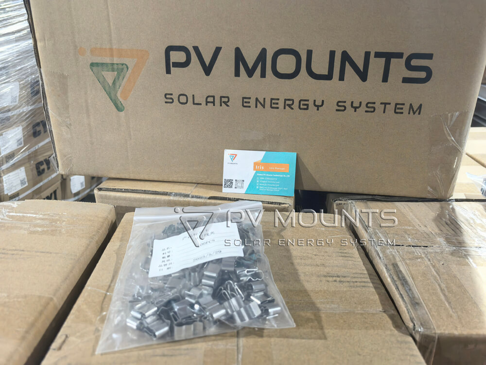 Solar PV Cable Clip for holding 2 cables PVM-CC-08 pvmounts (3)