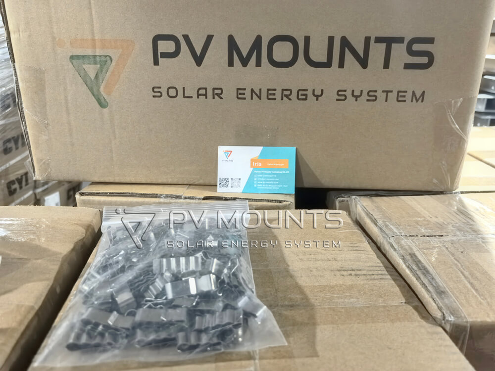 Solar PV Module Cable clip for holding 4 cables PVM-CC-01 (small) (1)