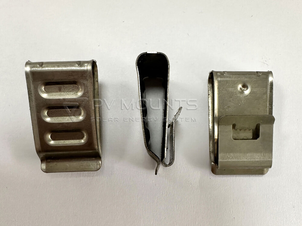 Solar Pv Module Cable Clip For Holding 3 Cables (12)