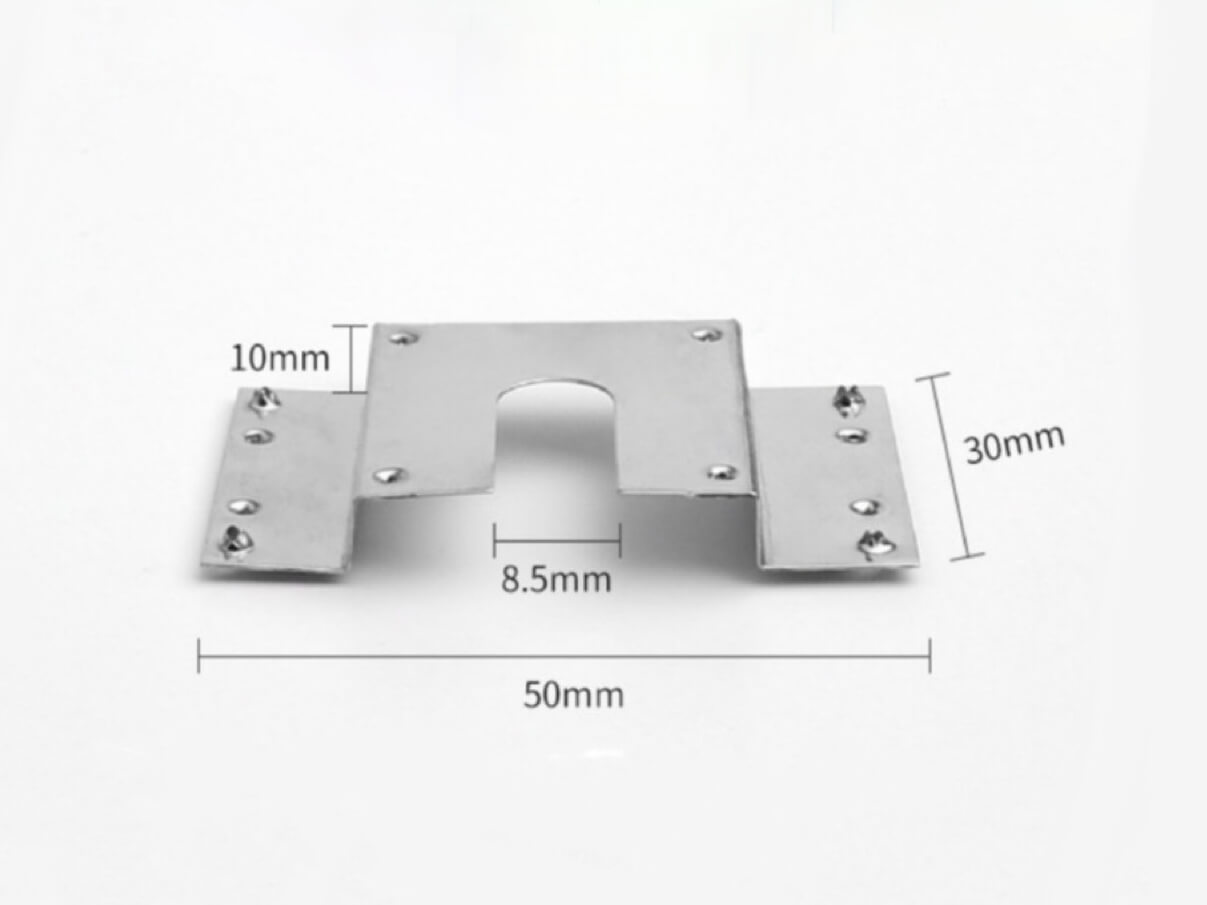 Solar Rail Structure Earthing Clip Drawing Pvm Ep 02