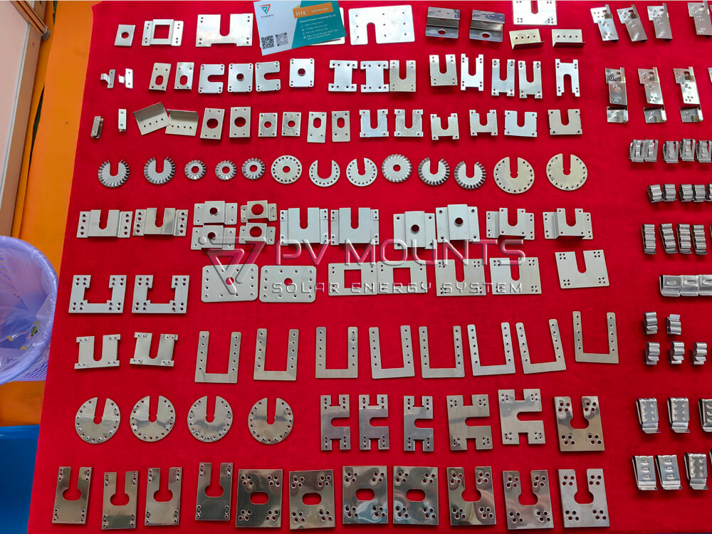 Types Of Photovolatic Grounding Clip For Solar Panel Installation (21)