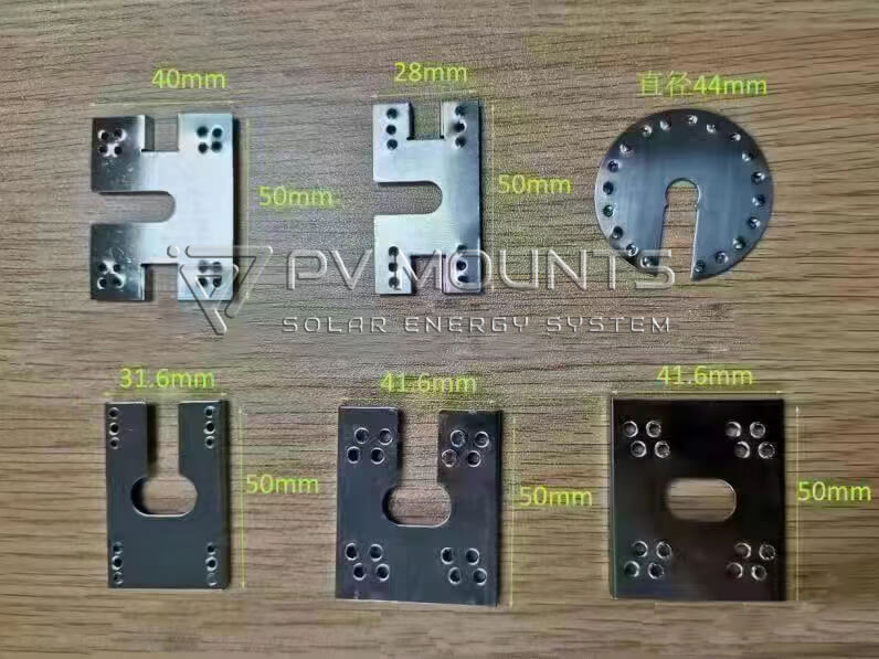 Types Of Photovolatic Grounding Clip For Solar Panel Installation (29)