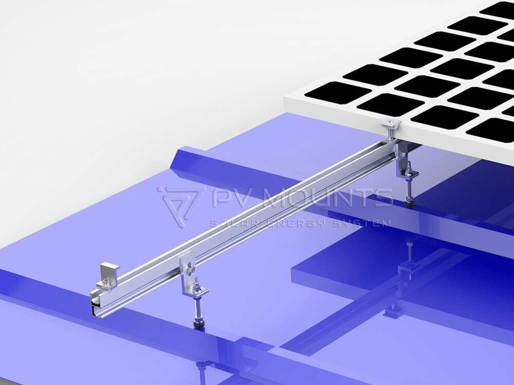 Pvm L 02 L Feet With Hanger Bolt M10x200 For Solar Module Installation (12)