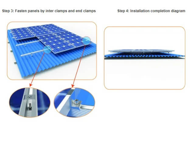 Pvm L 02 L Feet With Hanger Bolt M10x200 For Solar Module Installation (28)