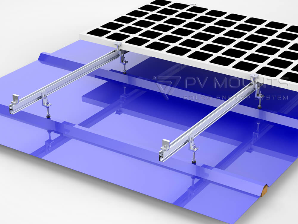 Pvm L 02 L Feet With Hanger Bolt M10x200 For Solar Module Installation (3)