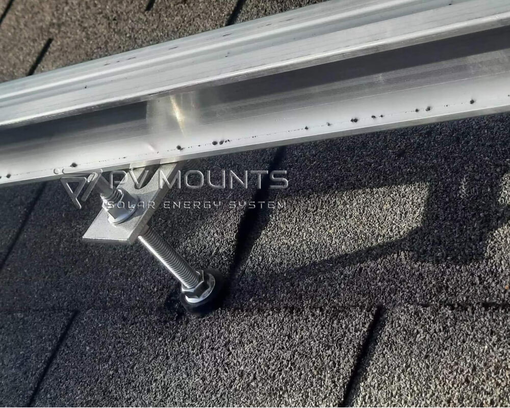 Pvm L 03 Adapter Plate With Solar Hanger Bolt Project Installed Photo (6)