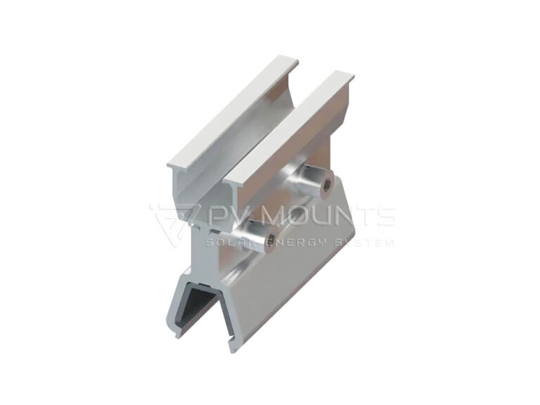 Standing Seam Clamp with Integrated Rail | PV MOUNTS