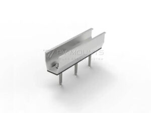 Solar Aluminum Mini Rail Structure PVM-MN-03 (6)
