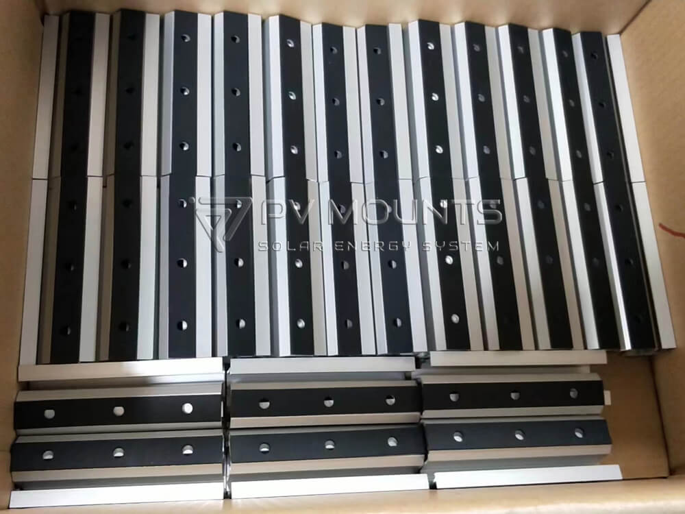 Solar mounting system - Ushaped mini rail structure products photo PVM-MN-03 (21)
