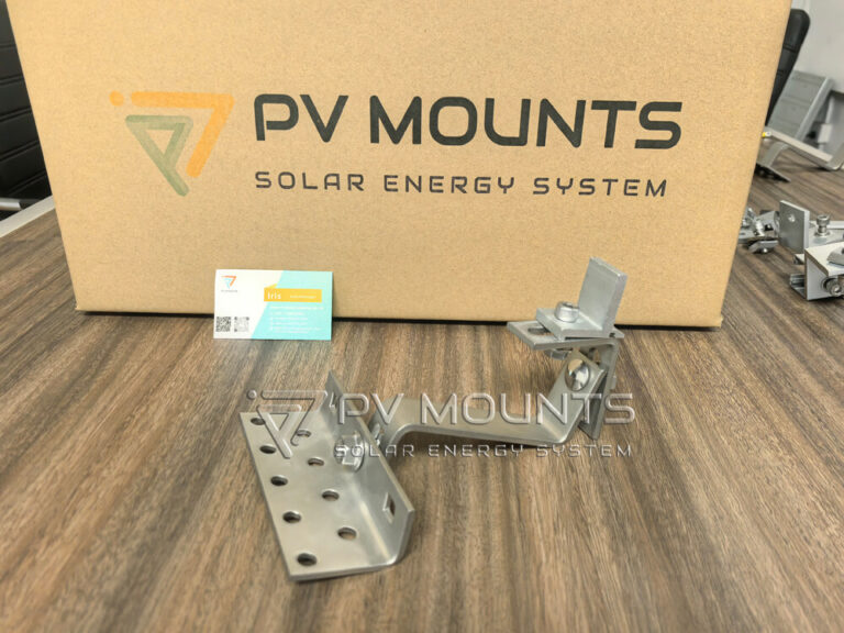 ceramic tile roof hook pvm-th-13 double adjustable solar bracket (9)