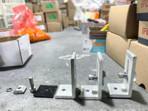 Aluminum L Feet Bracket for Tin Roof Solar Mounting