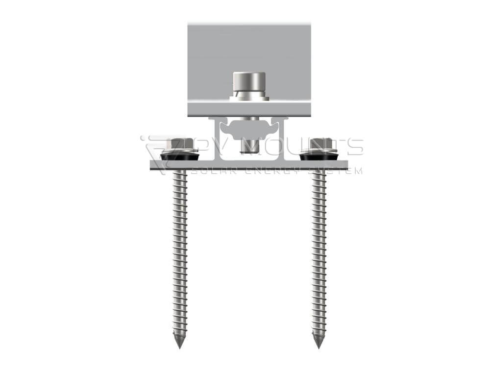 mini rail solar mounting system PVM-MN-02 (8)