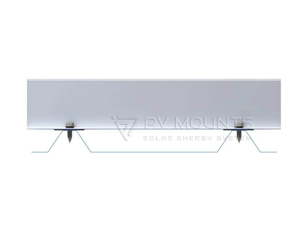 mini rail solar mounting system PVM-MN-02 (9)