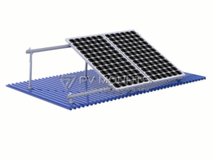 adjustable tilt solar mounting for low slope roof
