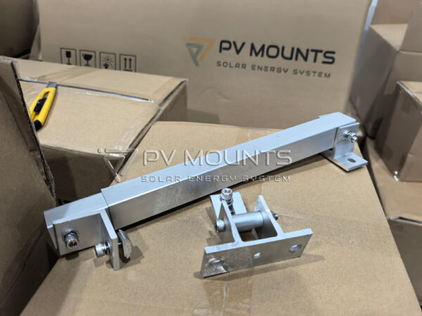 aluminium tilt bracket components with rear leg kit and front leg kit