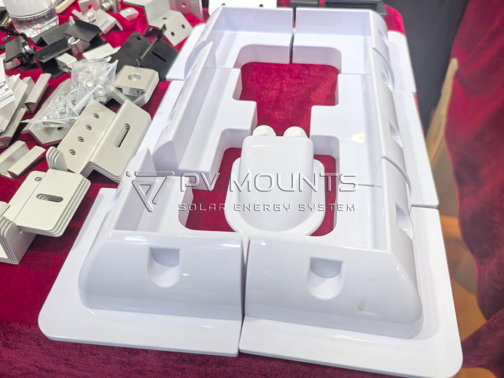 ABS plastic RVs solar mounting kits