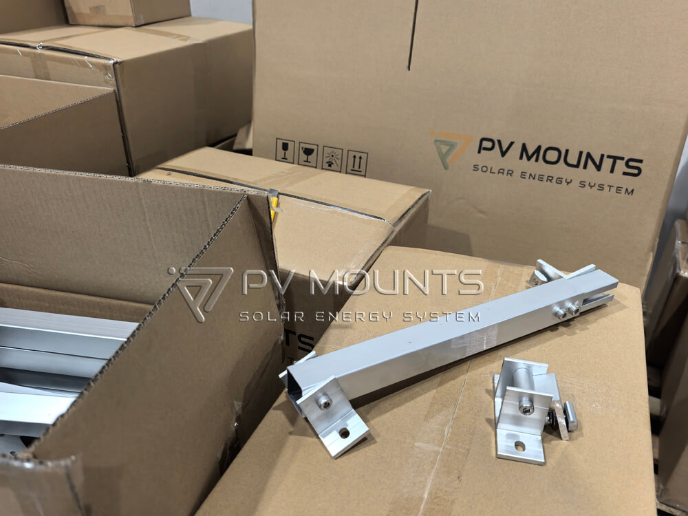 stainless steel fasteners pre-assembeld for adjustable tilt mount